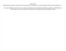Tablet Screenshot of l-auto-entrepreneur.org